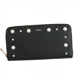 FURLA 芙拉 PZ84 GEMMA BK 96万3815回合长钱包