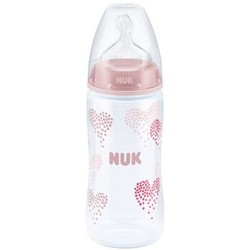 NUK 宽口径PP奶瓶 300ml 配防胀气奶嘴