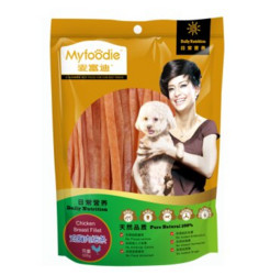 Myfoodie 麦富迪 幼犬零食 鸡胸肉细丝 400g*3包 *2件