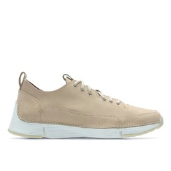 Clarks Tri Spark 男士裸色舒适超轻男士运动鞋