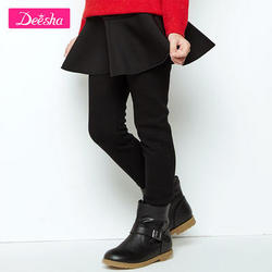 Deesha 笛莎 女童打底裙裤
