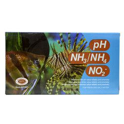 BIOZYM 百因美鱼缸测试水质测试剂PH/NO2/NO3/氨氮/GH亚硝酸盐水族测试液 三合一测试剂