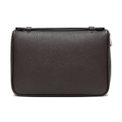 BALLY 巴利 男士咖啡色皮质手拿包 CORREY 81