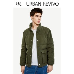 UR ML42R1KN2000 男装简约口袋纽扣保暖羽绒服