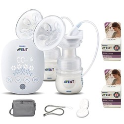 AVENT 新安怡 自然系列 SCF303/01 双边电动吸乳器+舒润 乳房护理霜 1.5g×2