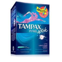 TAMPAX 丹碧丝 元气系列 小流量型棉条 18支