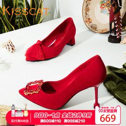 KISSCAT 接吻猫 KA98124-80 女士单鞋