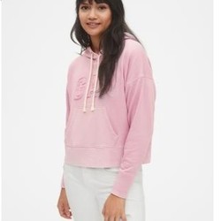 GAP 盖璞 440849 女士Logo徽标套头连帽卫衣