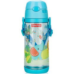 Fisher-Price 费雪 FP-8606C 儿童防漏弹盖水杯 550ML 天空蓝 *3件
