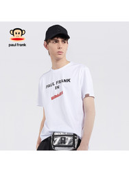 Paul Frank 大嘴猴 短袖2019新款透气半袖运动休闲圆领T恤打底衫