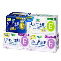 Laurier 乐而雅 F系列 敏感肌 卫生巾日夜组合装 65片