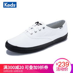 Keds WF54520 女鞋明星同款  帆布鞋休闲鞋单鞋小白鞋