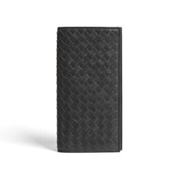 BOTTEGA VENETA 宝缇嘉 BV 男士水墨灰编织牛皮长款钱包356011 V4651 2015 +凑单品