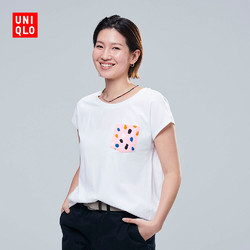 女装 (UT) Super Geo印花T恤(短袖) 417643 优衣库UNIQLO