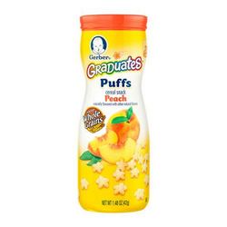 Gerber 嘉宝 桃子味谷物泡芙 42g