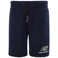 NEW BALANCE AMS81592-PGM 男款短裤 运动休闲裤 靛蓝 S