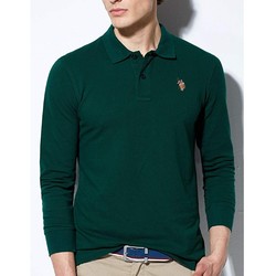 U.S. POLO ASSN. 美国马球协会 男士长袖POLO衫