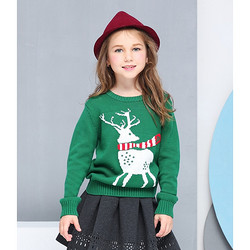小猪班纳 圣诞元素 儿童毛衣