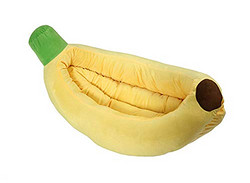 可拆洗香蕉宠物窝