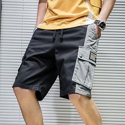 豹先森 男士夏季新款休闲纯棉短裤 *2件