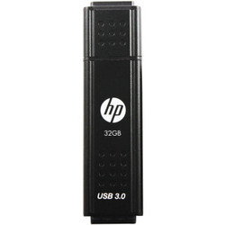 惠普32GB USB3.0 U盘 x705w  金属磨砂黑爵士