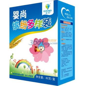 婴尚-缤纷多样装 82g(米粉25g*2包+清清宝8g*4包)