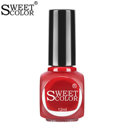 Sweet Color 无味环保指甲油 蛇果红 12ml *7件