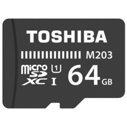 TOSHIBA 东芝 64G UHS-I Class10 TF存储卡