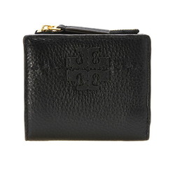 toribachi TORY BURCH钱包女士对开钱包黑色黑MCGRAW MINI FOLDABLE WALLET 45246 001 BLACK