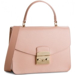 FURLA 芙拉 METROPOLIS系列  女士时尚纹理牛皮翻盖手提单肩斜跨包