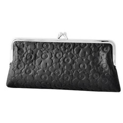marimekko marimekko 046045 009 embosuunikko型推皮革小钱包门小袋子EMBOSSED-UNIKKO SIRA