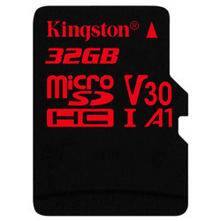 Kingston 金士顿 A1 Class10 UHS-I U3 V30 SD存储卡 32GB