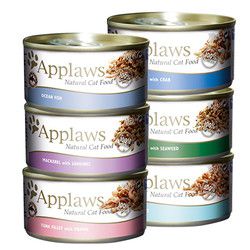 Applaws爱普士猫罐头70g*6罐 泰国进口成猫咪零食美短英短包邮