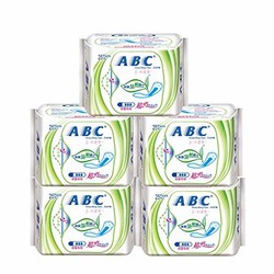 ABC 卫生巾茶树精华超吸棉柔护垫 25片*5包