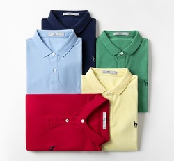 HLA 海澜之家 男士刺绣POLO衫