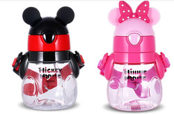 Disney 迪士尼 米妮系列 WD-4385 儿童吸管水杯 440ml