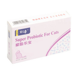 宠儿香 猫肠乐宝调理肠胃 便臭软便补充肠粘膜营养 猫用益生菌 2.5g*10袋 猫肠乐宝