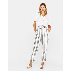 Bershka 巴适卡 00049229712 女士直筒裤