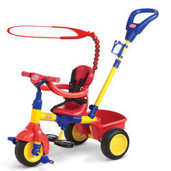 Little Tikes 小泰克 3合1推行三轮车 红色