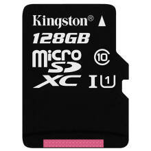 Kingston 金士顿 MicroSDXC UHS-I U1 Class10 TF存储卡 128GB