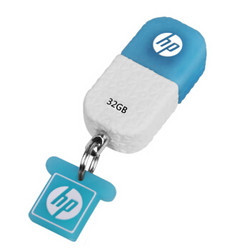 惠普32GB USB2.0 U盘 V175W 橡胶雪糕迷你U盘