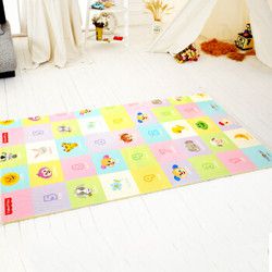 费雪（Fisher-Price）爬行垫 玩具拼图泡沫地垫 6片 45*60*1.5cm