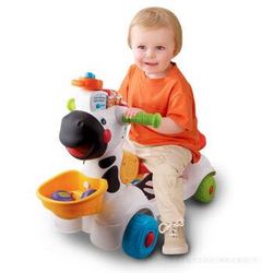 VTech 伟易达 80-112603 小斑马多功能车+费雪 随身迷你小怪兽