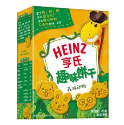 Heinz 亨氏 趣味饼干 森林动物 80g