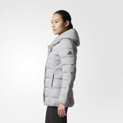 adidas 阿迪达斯 W NUVIC SHAWL BQ8785 女款羽绒夹克 *2件