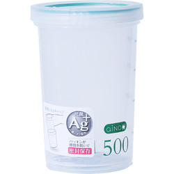 日本 银离子抗菌奶粉盒  密封罐 500ml