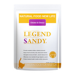 蓝氏（LEGENDSANDY）天然成猫粮 鸡肉芝士 4.08KG/袋
