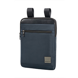 【便携商务】Samsonite 新秀丽 Hip-Square系列 男士商务包/平板电脑包/斜挎包 92908 / 92906 多颜色可选 蓝色 S号