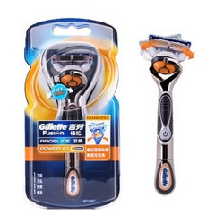 Gillette 吉列 锋隐致顺动力剃须刀（电动款、1刀架+1刀头）+剃须泡沫*2