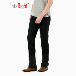 INTERIGHT 男士休闲裤 黑色（轻盈） 32 买一赠一